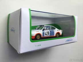 Model ŠKODA 130RS "RMC 1977" č.49  Abrex 1/43 - 6