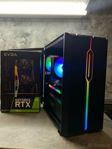 HERNÍ PC | RTX 3070 EVGA FTW3 | RYZEN 7 3700X | 32GB RAM | S - 6