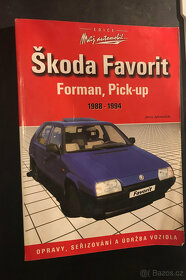 škoda favorit forman knihy příručky návody - 6