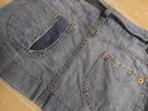 2x džínová sukně vel. 42 zn. Rjeans a vel. 36/38 zn MNG - 6