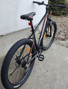 Horský FATbike 18 ALUMINIUM rám 27,5 kola Shimano převody - 6