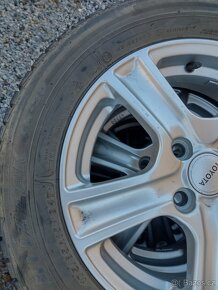 Sada Litá kola Toyota iQ 15", 4x100 5,0Jx15H2 ET45 - 6