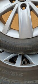 Letní pneu Volkswagen Sharan alu kola 215/60 R16 6.5Jx16H2 - 6