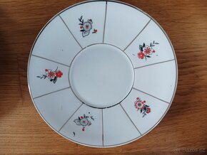 KUBISTICKÝ PORCELÁNOVÝ ČAJOVÝ ŠAPO SET CCP JM PORT DE LA CZE - 6