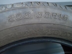 Prodám letní pneu 205/55 r16 - 6