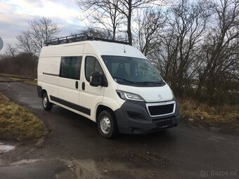 Peugeot Boxer 2.0HDi, 7/2018, 6 míst, L3H2, KLIMA, tažné - 6