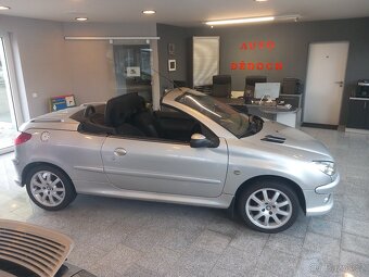 Peugeot 206 CC 1.6i  129t.KM ,CABRIO SERVISKA KLIMA - 6