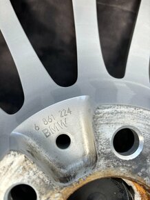 Originální Alu kola 5x112 BMW 5 G30,G31 245/45/18 zimní - 6