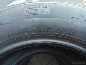 215/65 R17 LETNÍ PNEU - NEJETÉ - 6