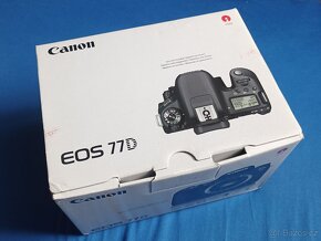 Canon EOS 77D + 4 akumulátory a příslušenství - 6