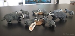 Schleich lesní jelen jezevec mýval ježek divočák kozoroh - 6