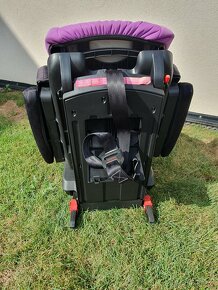 ZOPA Autosedačka Carrera ISOFIX Deep Purple - černá/fialová - 6