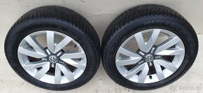 VW 16" 5x112, zimní Semperit 205/55R16 - 6