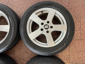 Prodám originální alu kola Škoda Rozteč 5x100 r16 - 6