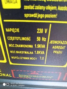 Prodám NEPOUŽITOU Benzínová elektrocentrála 2,2kW / 3HP, 150 - 6