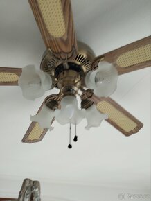 Stropní ventilátor s osvětlením - 6