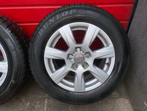 Original ALU kola Audi 16" 7,5J ET45 + zimní pneu 215/60/R16 - 6