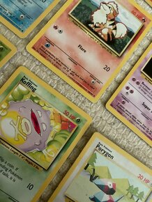 POKEMON PRVNÍ TIŠTĚNÝ BASE SET 1 ŠTOS 98-99 - 6