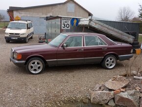 Mercedes Benz W126 280 SE. Šestiválec M110,automat - 6