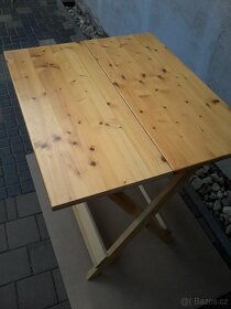 Prodám dřevěný rozkládací stůl - 6