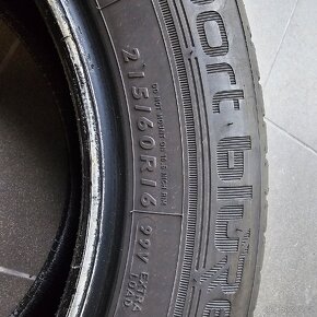 Prodám 4x letní pneu DUNLOP 215/60 R 16 SPORT - 6