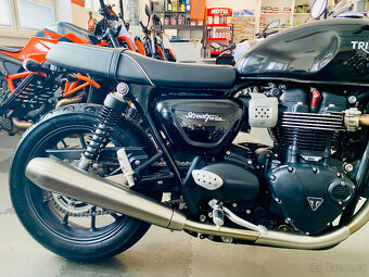 Triumph Street Twin = TOP STAV / NAJETO 7500 KM/ RETRO / Caf - 6