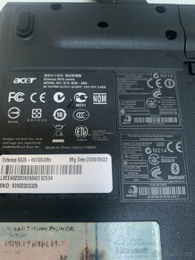 Notebook ACER Extensa 5635 - 6