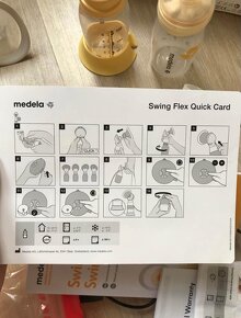 Medela Swing flex + lahev Medela Calma - 6