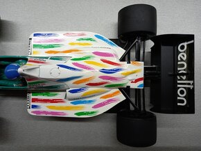 F1 ROZKLÁDACÍ BENETTON BMW B186 1986 BERGER MINICHAMPS 1:18 - 6