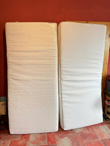 2x Zdravotní matrace 90x200cm + rošty Ikea - 6