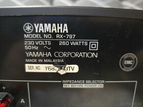 Yamaha RECEIVER RX-797 s DO, černý - 6