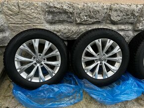 Alu kola se zim pneu Volkswagen kola 215/65 R17 - 6