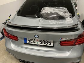 bmw m3 m4 spoiler carbon style - 6