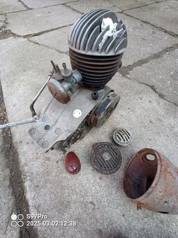 Motor čz 125T - 6