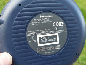 PRODÁNO Discman Panasonic SL-SX418 - přenosný CD přehrávač - 6