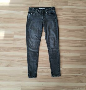 Dámské skinny rifle džíny Pepe Jeans Pixie šedé 27/30 - 6