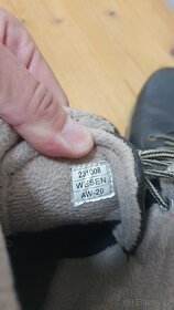 Prodám zateplené kožené kotníkové boty Westport vel 44 EU - 6