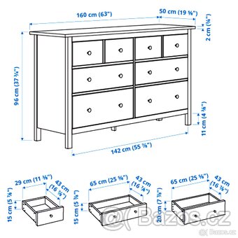 Komoda Ikea Hemnes - 6