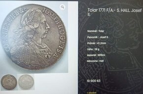 Tolar 1771 F/A - Josef II - 6