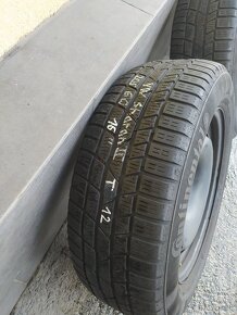 Sada kol zimní 205/60 R16 96H vč ráfku 5x112 na Vw Sharan - 6