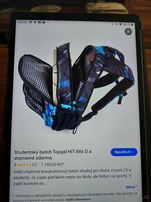 SKOLNI BATOH TOPGAL HIT 886 D/BLUE - 6