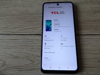 TCL 20L modrá--6,67" IPS FULL HD+/128GB/4GB/NFC/LTE - 6