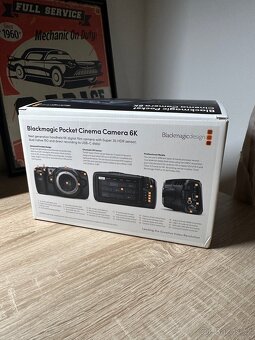 BlackMagic Pocket Cinema Camera 6k 1x POUŽITA JAKO NOVÁ - 6