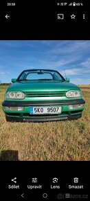 Golf 3 cabrio 1,8 66kw benzín  rv94 - 6