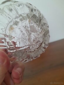 Starožitná, hutně tvarovaná váza /miska - 6
