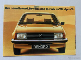 Staré prospekty Opel Kadett a Opel Rekord - 6