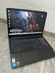 v ZÁRUCE-TOP-HERNÍ NOTEBOOK LENOVO - i5 11.gen,SSD,GTX+Iris - 6