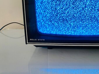 Vintage TV Hitachi F14l, jako nová, funkční, rok 1968. - 6