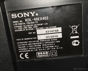Televize Sony Bravia /102cm/ - 6