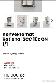 Konvektomat Rational SCC 10x GN 1/1 - 6